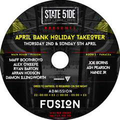 Stateside April Bank Holiday Takeover Thursday 2nd & Sunday 5th. Halifax [Mixed By Maff Boothroyd]