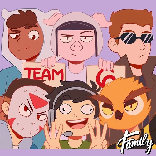 Vanoss Crew - Team 6 Rap (Family Mix