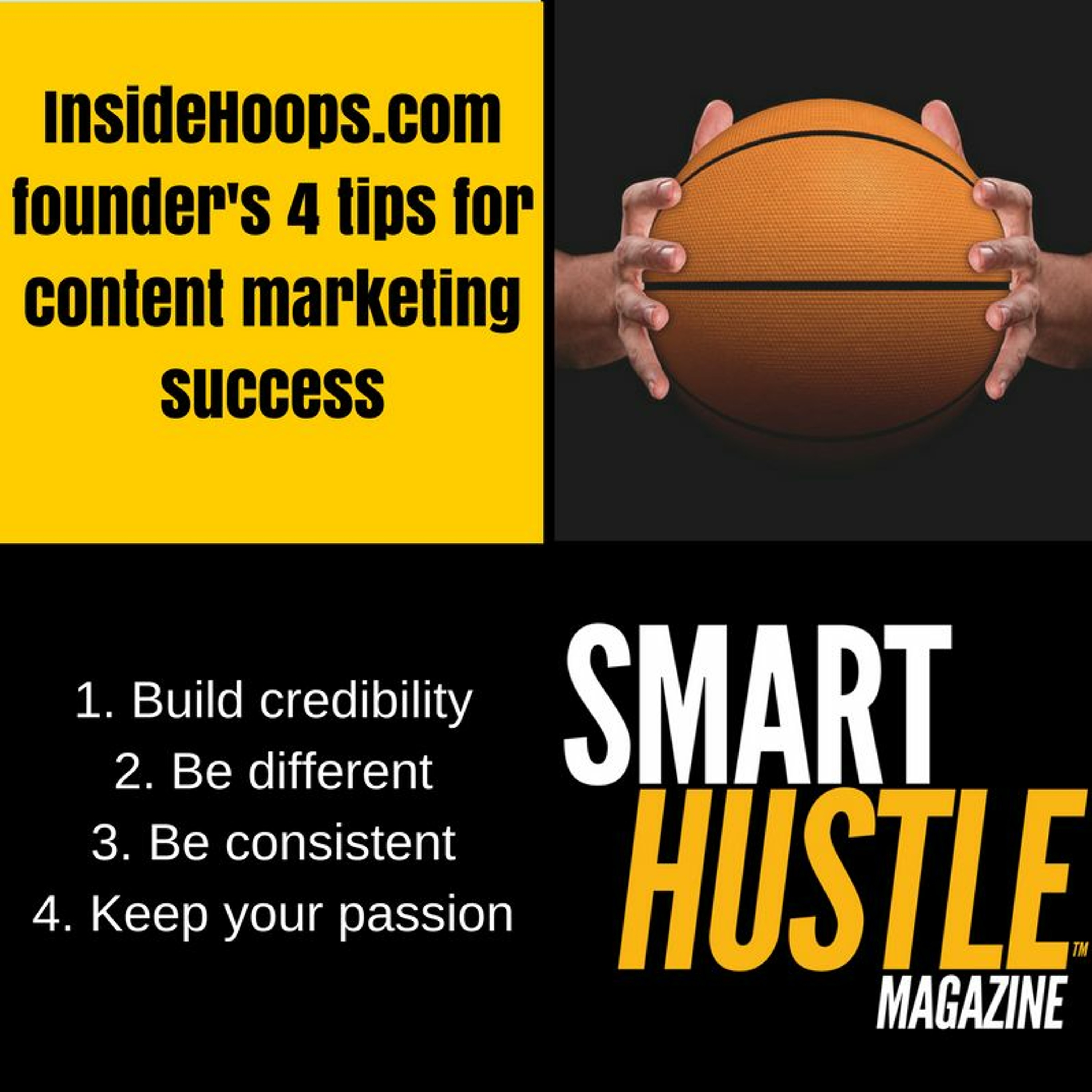 Jeff Lenchiner of Inside Hoops - 4 Tips So Content Marketing Success
