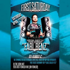 "1ST SATURDAY" WITH "FABI BENZ" AND "POISON DART" @THE JERK HUT,TAMPA FL. 4-7-18