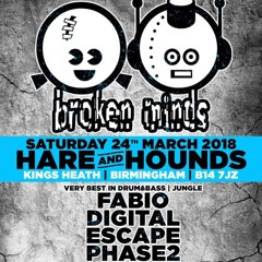 Digital & MC Busta - 24 March 18 - Broken Minds - Hare & Hounds Birmingham
