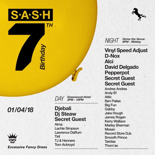 Attic Live at S.A.S.H. 7th Birthday (1st April, 2018)