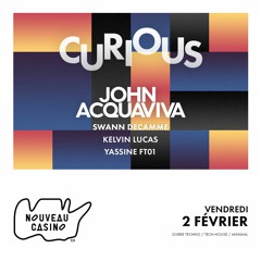 Yassine FT01 - February 2018 (Live from Curious party @nouveau casino)