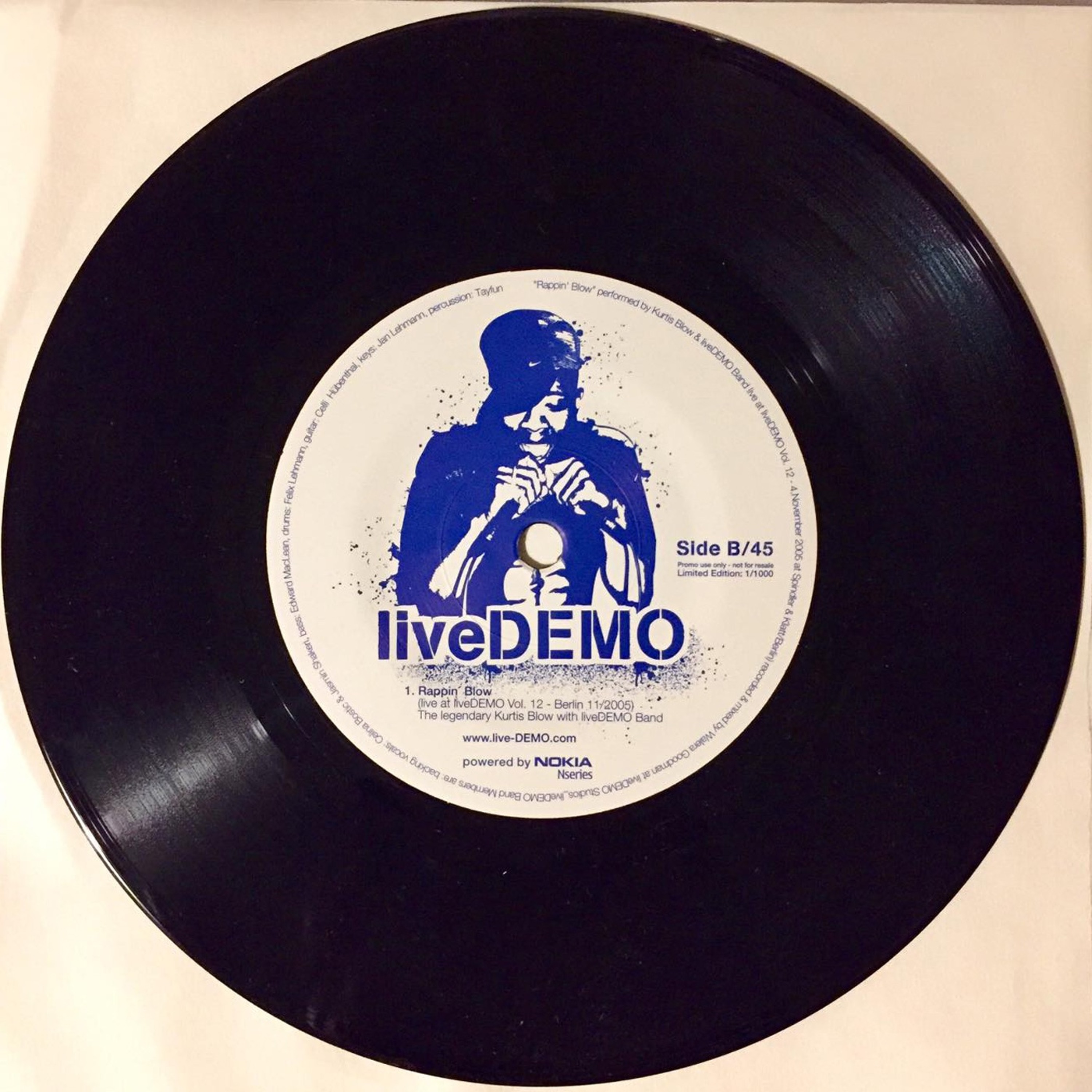 Rappin Blow ft. Kurtis Blow with liveDEMO Band