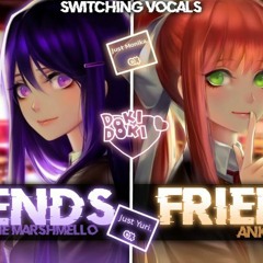 ◤Nightcore◢ -- FRIENDS [Switching Vocals | ANKOR COVER]