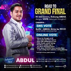 Ahmad Abdul - Better Man (Spekta Show Top 3 Indonesian Idol)