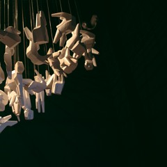 Self - "temporal notation" installation by Therese Antoine