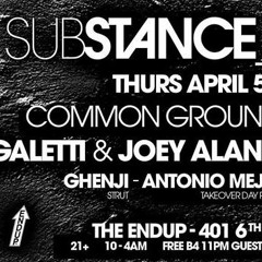 Joey Alaniz Live @ Substance 4 - 5-18 Edit
