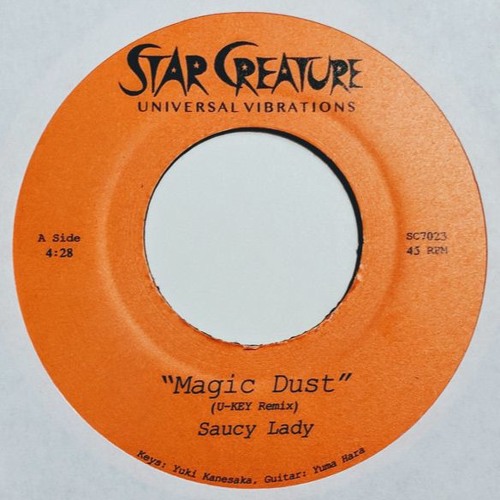 Saucy Lady - Magic Dust (U-Key's Mix)(Out now on 7")