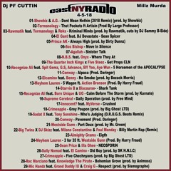 EastNYRADIO 4-5-18 Dj Pf Cuttin All New HipHop