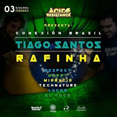 Rafinha B2B Tiago Santos @ Conexion Brasil Bucaramanga - Colômbia (03.fev.2018)