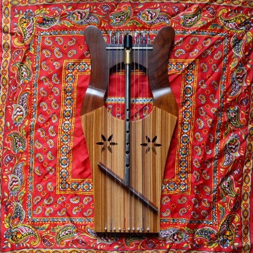 Improvisation with a Lyre Harp and Tin Whistle in a Japanese Mode