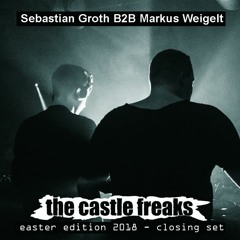 [DJ Set] Sebastian Groth B2B Markus Weigelt   - the castle freaks 2018 (closing set)