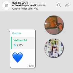 B2B no ZAP • entrevista com Cashu e Valesuchi pré-Selvagem