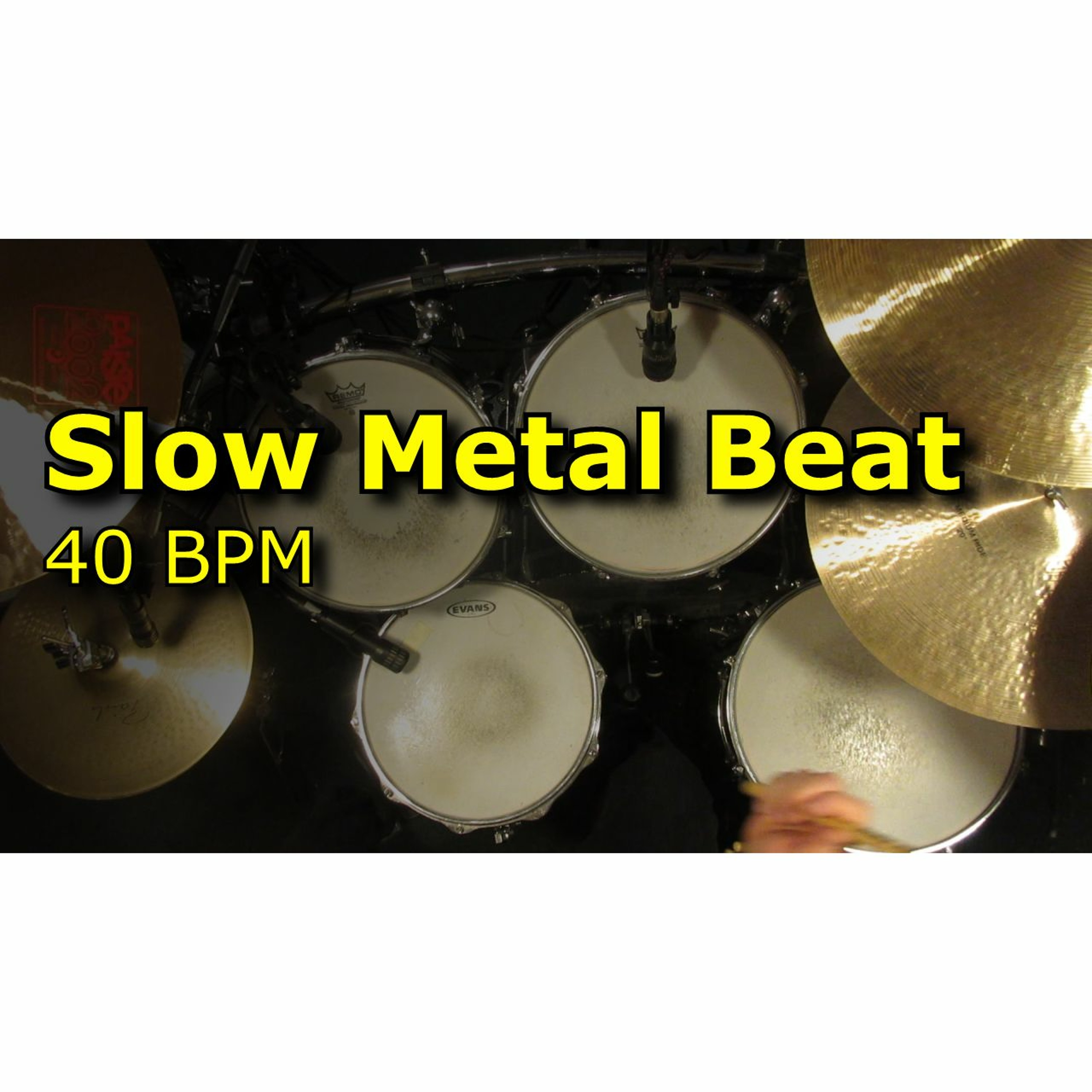 Slow Metal Drum Beat 40 BPM episode artwork