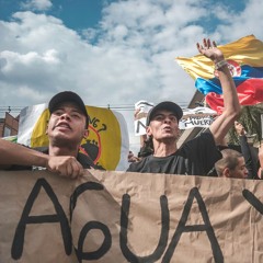 Marcha contra el fracking Medellin Abril 2018