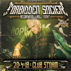 Forbidden Society Recordings Label night Promomix by BONES