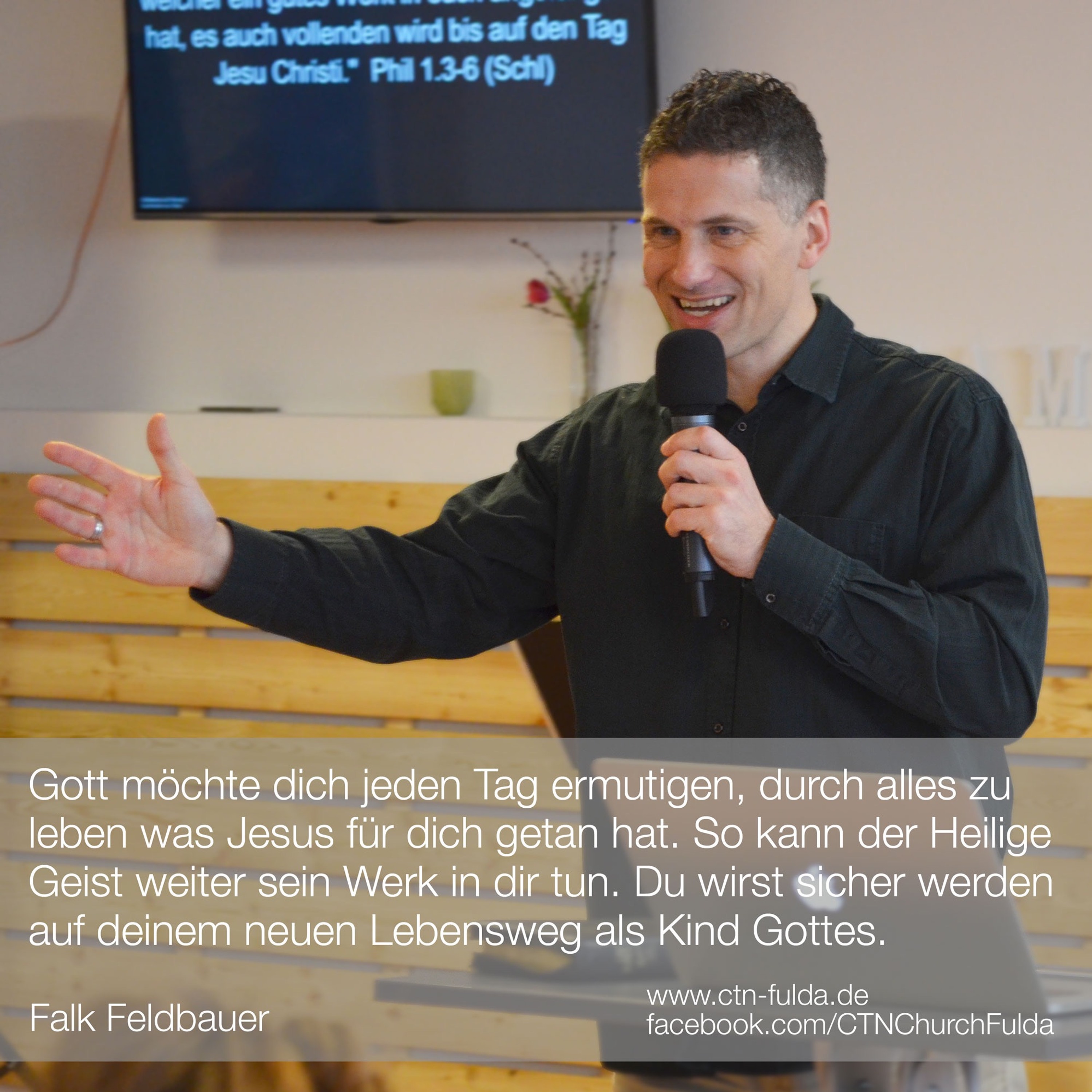 Falk Feldbauer - Gott möchte mit dir weitergehen (08.04.2018) episode artwork