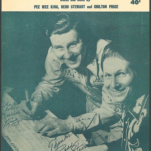 Slow Poke Pee Wee King Wgn Barn Dance 1961 By Matt Sohn On