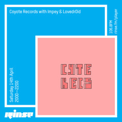Coyote Records with Impey & Lovedr0id - 14th April 2018