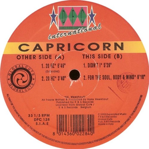 Capricorn - 20 Hz (Kadosh 2018 Re-Edit) [100 FREE DLS]