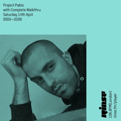 Project Pablo with Complete Walkthru - 14th April 2018
