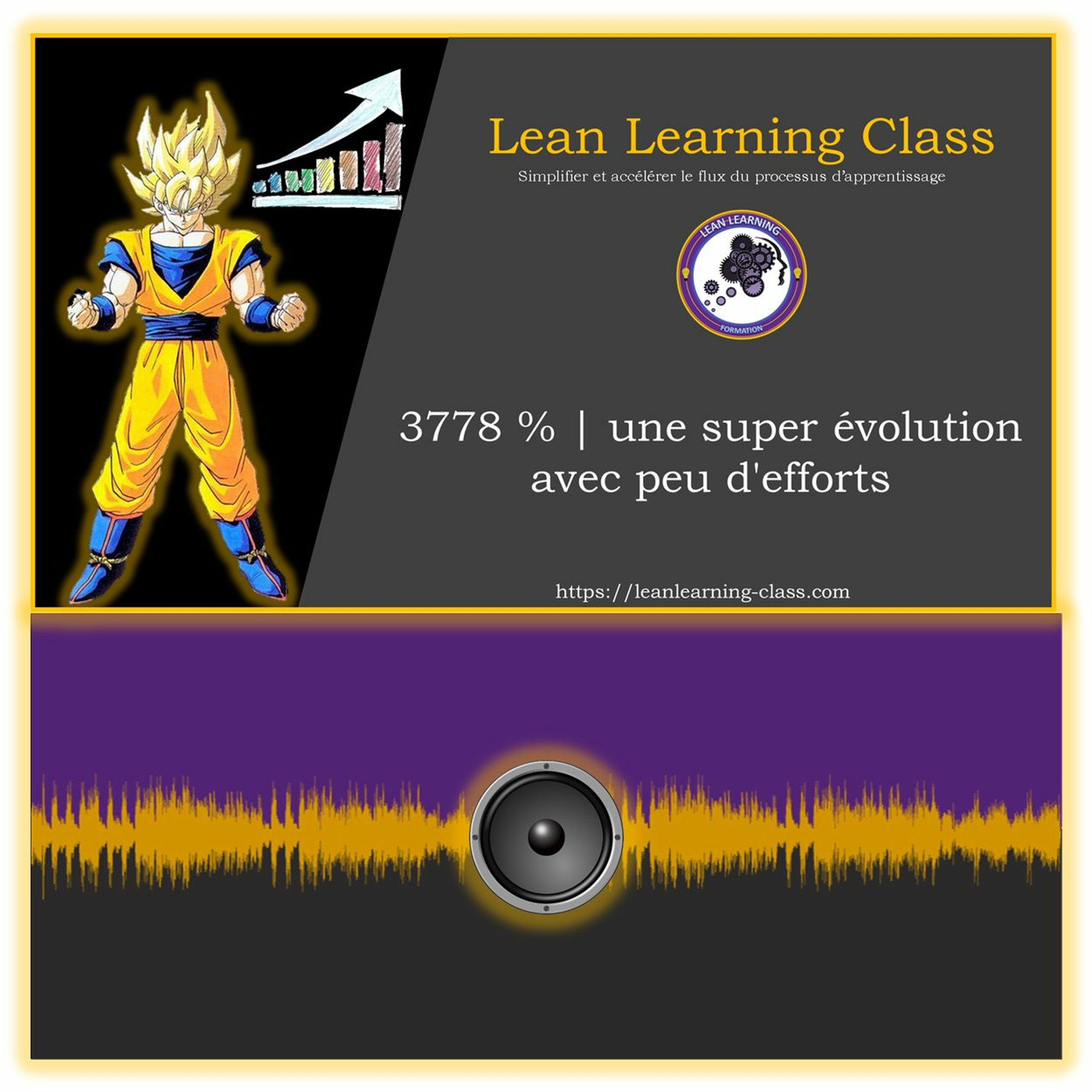 Mode Kaizen | 3778 % | une super évolution avec peu d'efforts