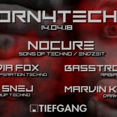 NoCure @ Born4Techno by Rabiat - TIEFGANG Hannover - 14.04.18