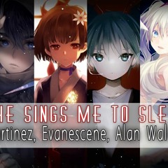 She Sings Me To Sleep ✽ Nightcore -「Switching Vocals]