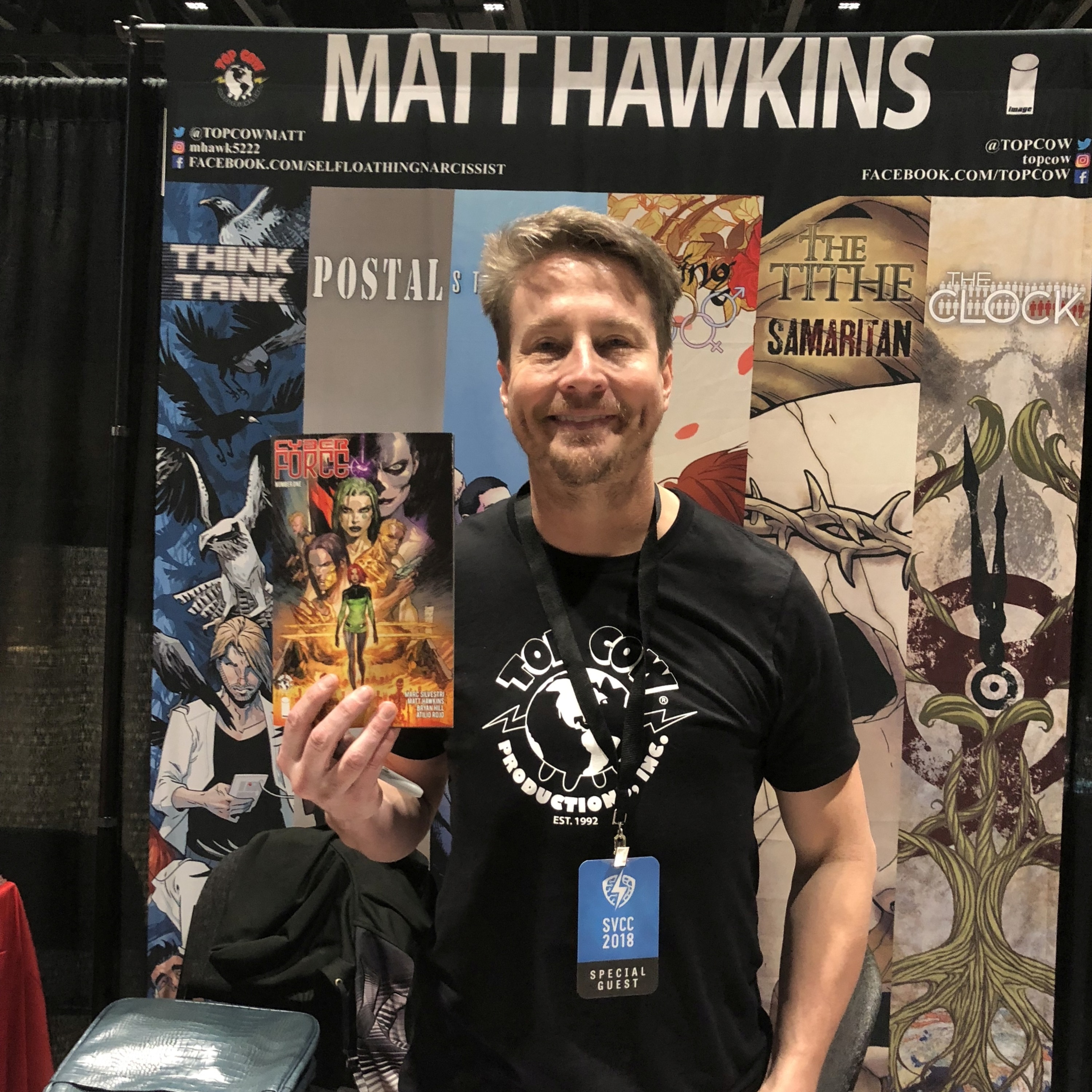 SVCC 2018: In Conversation with Matt Hawkins (Top Cow Press), Silicon Valley Comic Con, April 2018 episode artwork