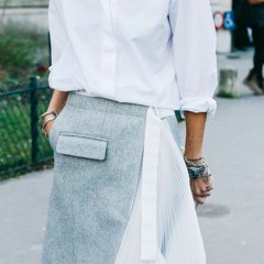 Les basiques indispensables de ta garde robe :  le chemisier crème