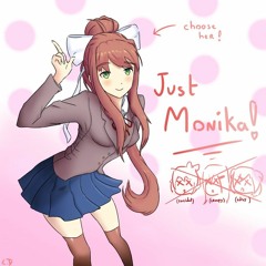 Just Monika In Style Of Megalovania