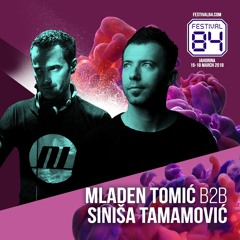 Mladen Tomic b2b Sinisa Tamamovic live at Festival 84 by EXIT, Jahorina, BiH, 17.03.2018