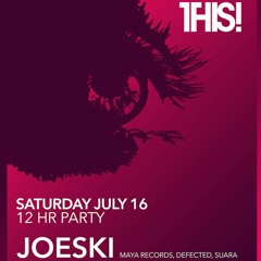 Joeski live dj set @ THIS! 2016