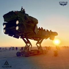 Alastair @ Burning Man 2017 - ICARUS Sunrise