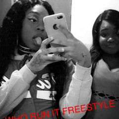 Who Run It Freestyle - YOUNG TUNK ft Porsha P