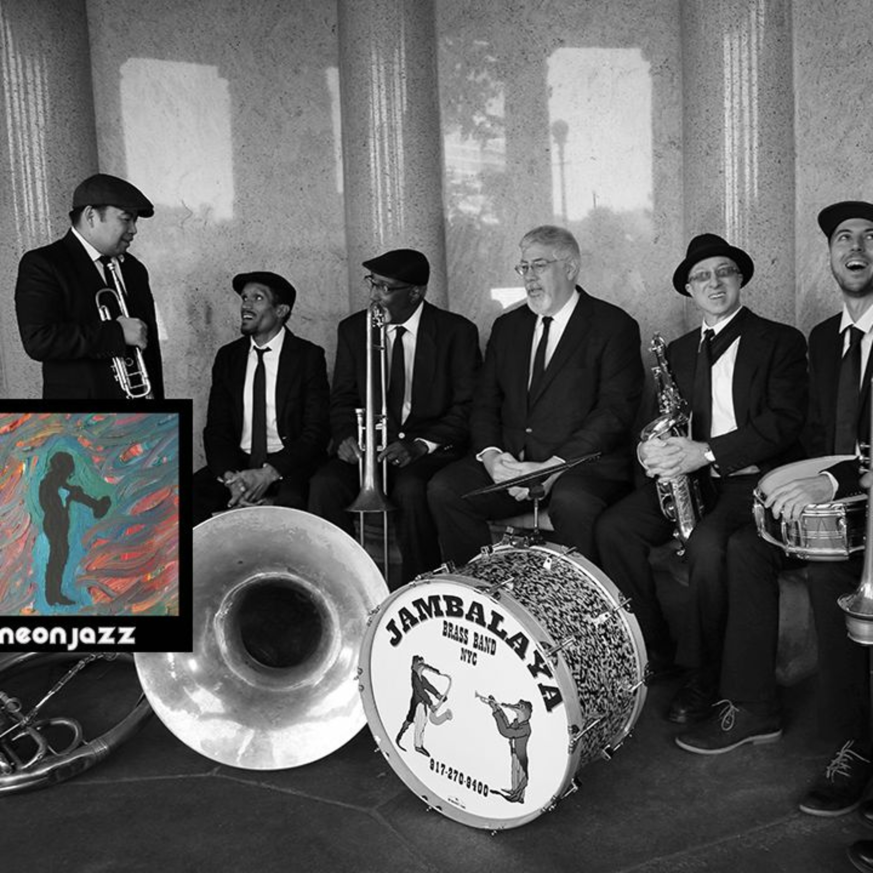 Veteran Jazz Multi-Instrumentalist Ric Frank of the Jambalaya Brass Band Plugs Neon Jazz episode artwork