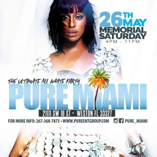PURE Miami (CLEAN) Promo Mix by @MyDjFergie