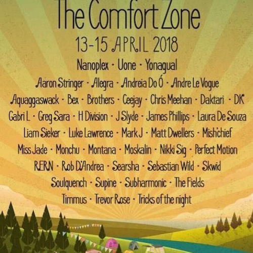Timmus dj set - The Comfort Zone 2018 7pm Sat