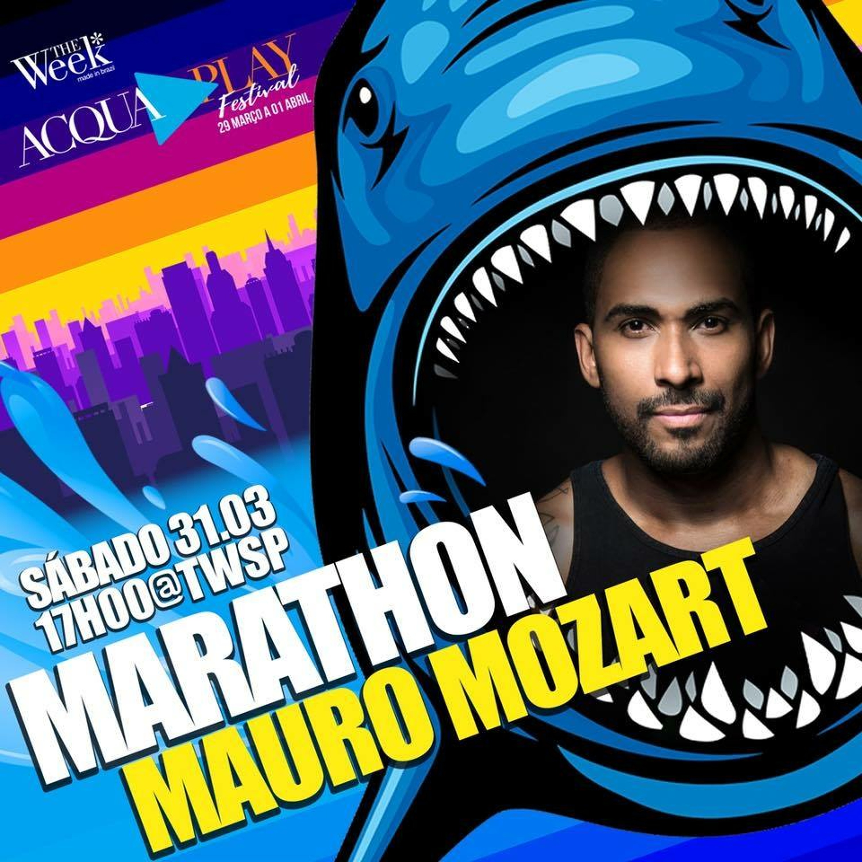 THE WEEK BRAZIL - ACQUAPLAY FESTIVAL 2018 - MARATHON - MAURO MOZART episode artwork
