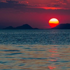 red sun