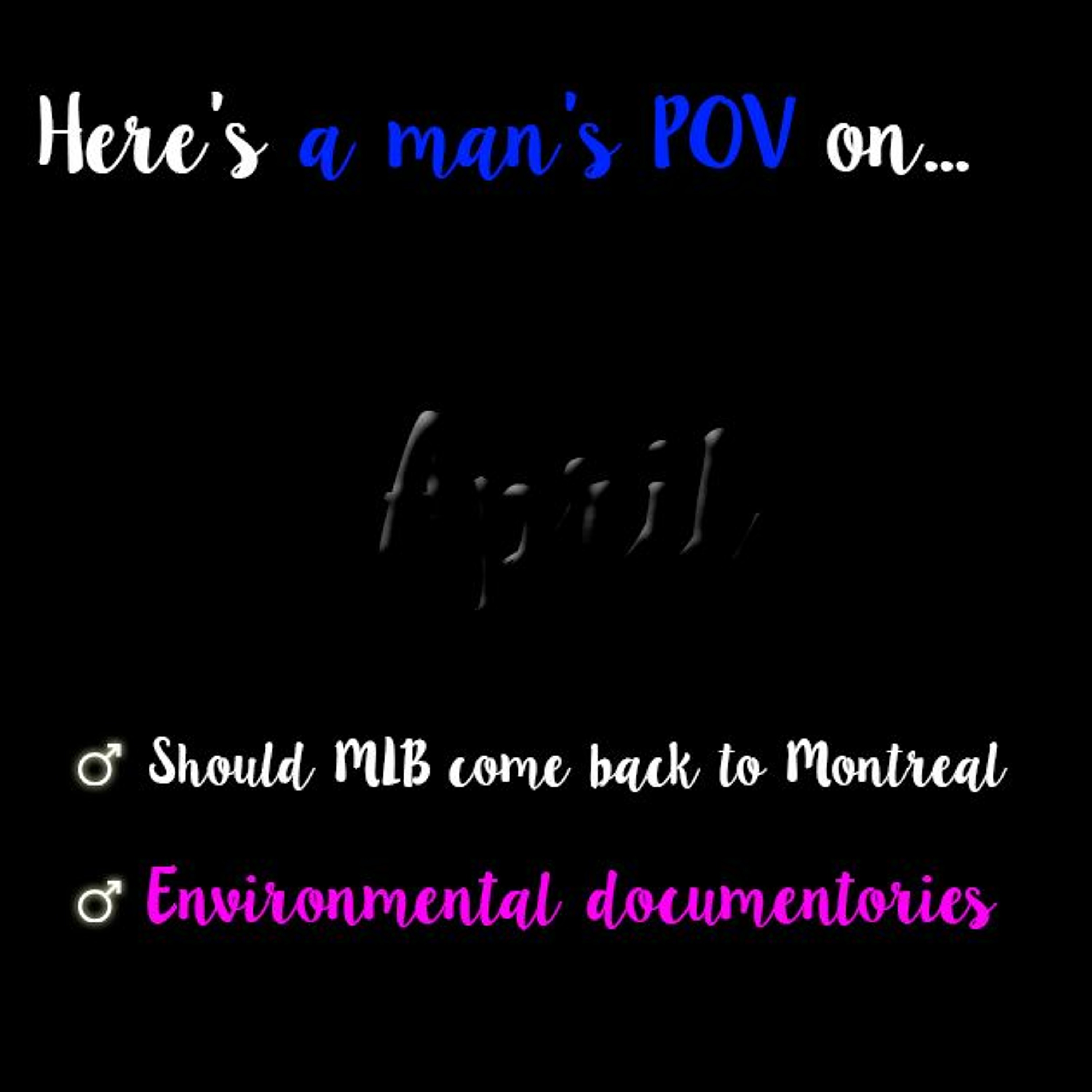Vignette de l’épisode A Man's POV - EP07