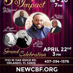 Marvin Sapp Live Worship NewCBF Revival 4 - 19 - 18