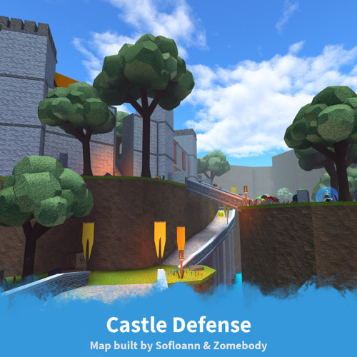 Roblox Deathrun Castle Defense Old By Mrcrismok On - roblox castle image