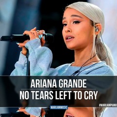 Ariana Grande - No Tears Left To Cry | Marijan Piano Cover