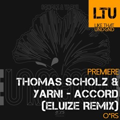 Premiere: Thomas Scholz & Yarni - Accord (Eluize Remix) | O'RS