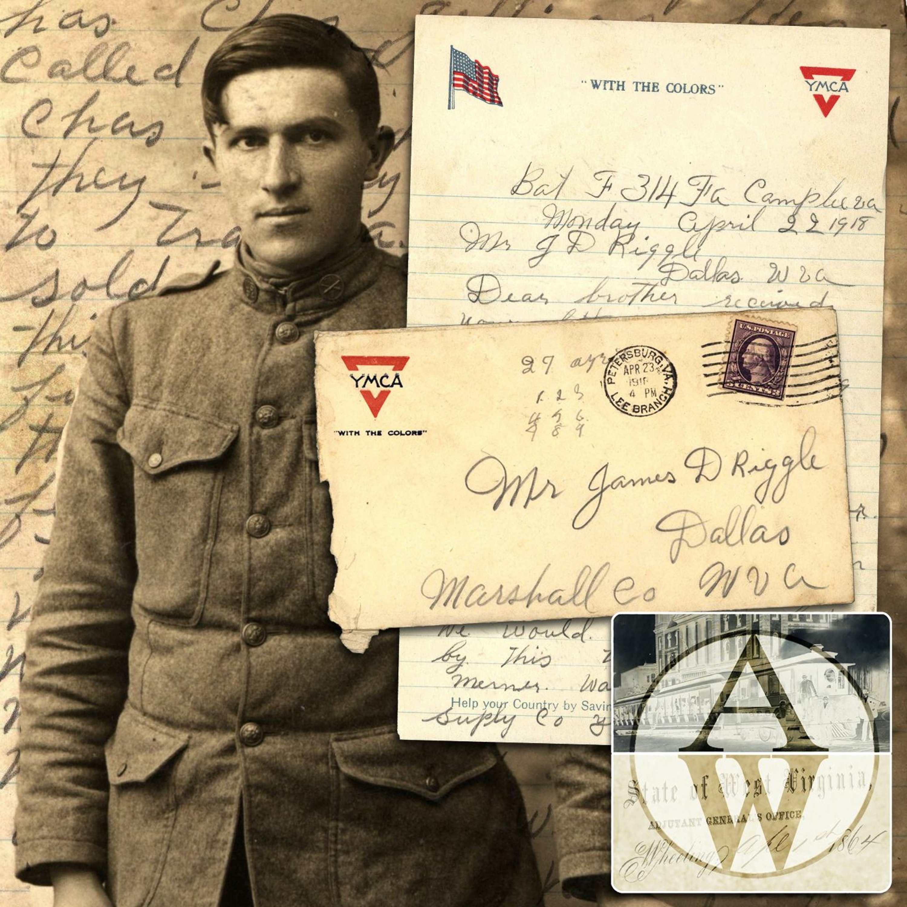 From Camp Lee to the Great War: The Letters of Lester Scott & Charles Riggle
