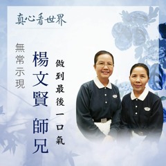 真心看世界20180423【無常示現-楊文賢師兄做到最後一口氣】