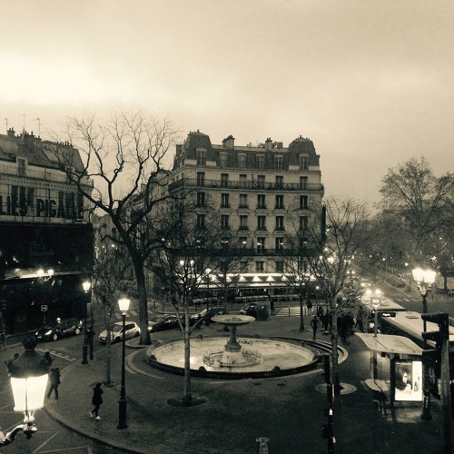 Nightfall on the boulevard