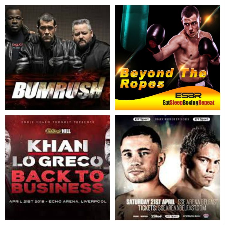 Ep 32 - Frampton-Donaire & Khan-Lo Greco reviews & Matchroom USA Preview episode artwork
